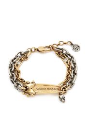 Alexander McQueen Punk stud bracelet - Oro