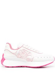 Alexander McQueen logo low-top sneakers - Bianco