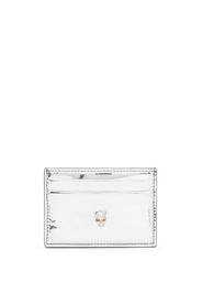 Alexander McQueen Portacarte con applicazione - Argento