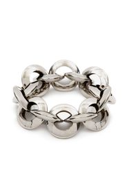 Alexander McQueen Bracciale a catena - Argento