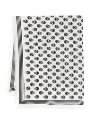 Alexander McQueen skull-print scarf - Toni neutri