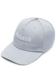 Alexander McQueen logo-print baseball cap - Grigio