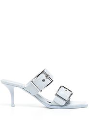 Alexander McQueen buckle-detail 60mm sandals - Blu