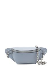 Alexander McQueen logo-embossed leather belt bag - Grigio