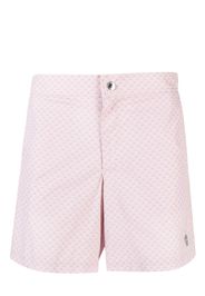 Alexander McQueen skull-print swim shorts - Rosa