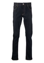 Alexander McQueen straight-leg denim trousers - Blu