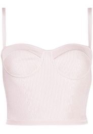 Alexander McQueen Top corto - Rosa