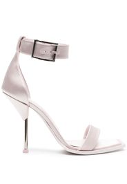Alexander McQueen 110mm satin-finish sandals - Rosa