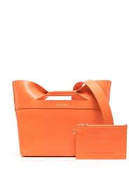 Alexander McQueen The Bow tote bag - Arancione