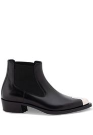 Alexander McQueen Stivaletti Chelsea Punk - Nero