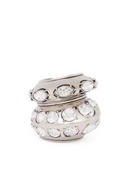 Alexander McQueen Jewelled Accumulation ring - Argento