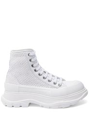 Alexander McQueen interwoven-design boots - Bianco