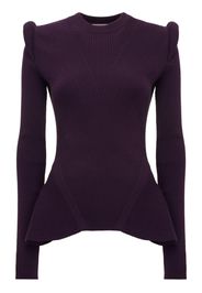 Alexander McQueen mermaid-style ribbed jumper - Viola