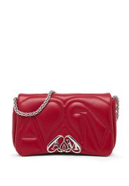 Alexander McQueen small The Seal shoulder bag - Rosso