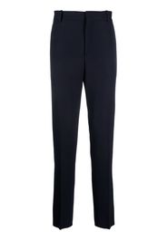 Alexander McQueen tailored straight-leg trousers - Blu