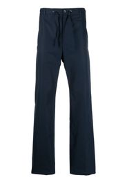 Alexander McQueen Pantaloni con coulisse - Blu