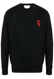 Alexander McQueen beaded wool jumper - Nero