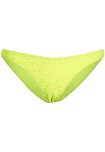 Alexander Wang Slip bikini con stampa - Giallo