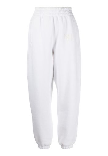 Alexander Wang Pantaloni sportivi con stampa - Bianco