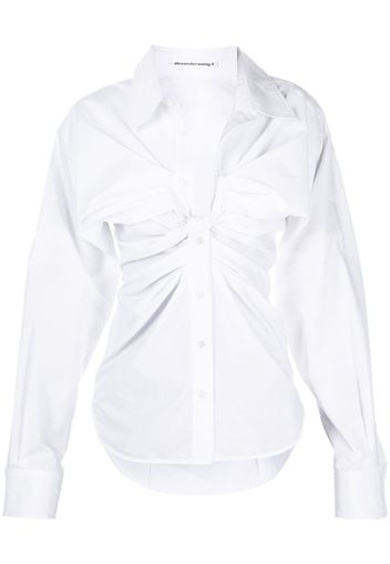 Alexander Wang Camicia con ruches - Bianco