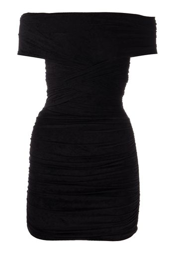 Alexander Wang off-shoulder minidress - Nero