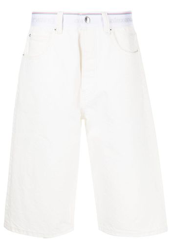 Alexander Wang Shorts con logo - Bianco