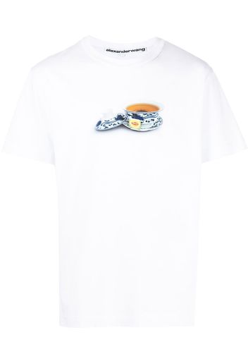 Alexander Wang T-shirt con stampa - Bianco