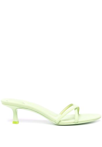 Alexander Wang Dahlia leather 50mm sandals - Verde