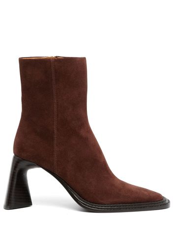 Alexander Wang Booker 80mm ankle boots - Marrone