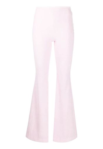 Alexander Wang flared-leg cut trousers - Rosa