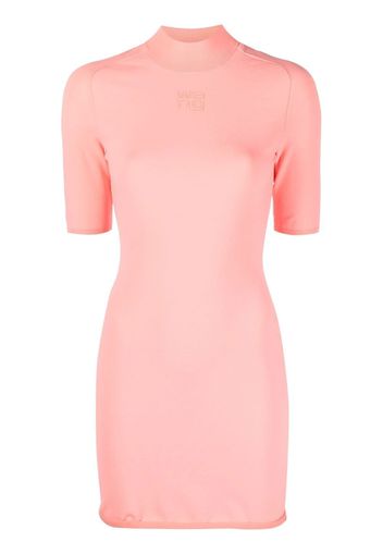 Alexander Wang high-neck short dress - Rosa