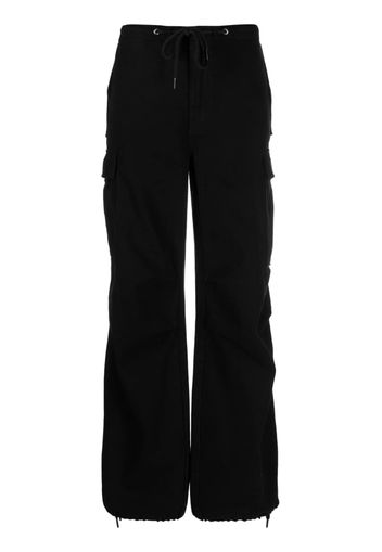 Alexander Wang straight-leg cargo trousers - Nero