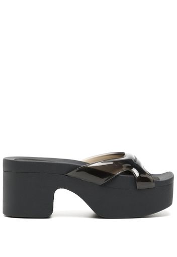 Alexander Wang platform-sole open-toe sandals - Nero