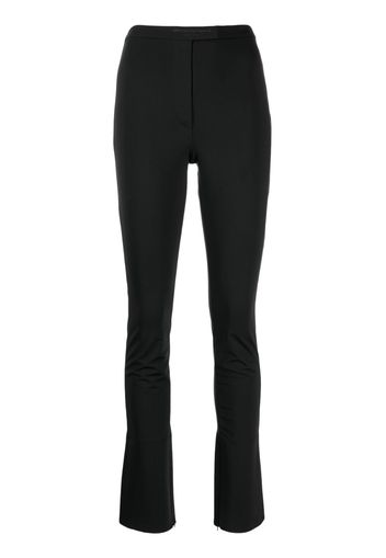 Alexander Wang Pantaloni con logo goffrato - Nero