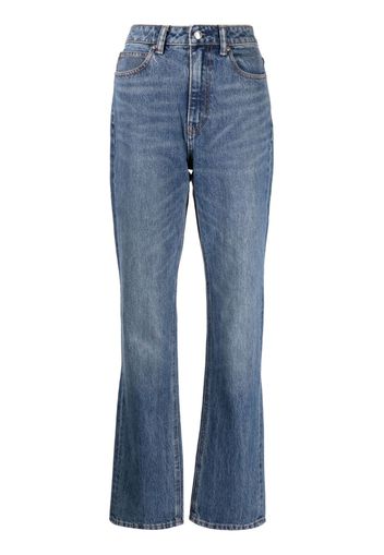 Alexander Wang Jeans slim a vita alta - Blu