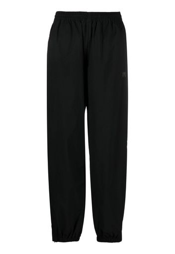 Alexander Wang logo-print track pants - Nero