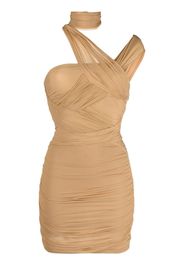 Alexander Wang bandeau mini dress - Toni neutri