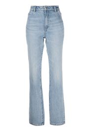 Alexander Wang Jeans Fly a vita alta - Blu