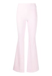 Alexander Wang flared-leg cut trousers - Rosa