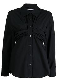 Alexander Wang Camicia con ruches - Nero