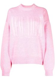 Alexander Wang Maglione con stampa - Rosa