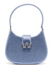 Alexander Wang crystal-embellished shoulder bag - Blu