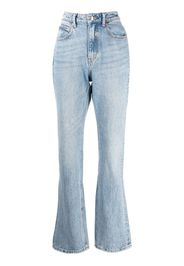 Alexander Wang Jeans Fly a vita alta slim - Blu