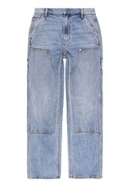 Alexander Wang high-waisted wide-leg jeans - Blu