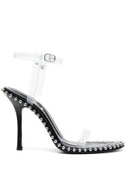 Alexander Wang Nova 105mm leather sandals - Nero