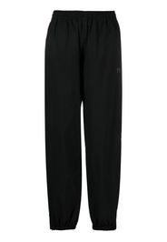 Alexander Wang logo-print track pants - Nero