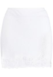 Alexander Wang corded-lace high-waist skirt - Bianco