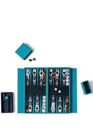 Alexandra Llewellyn Butterfly backgammon travel set - BLUE