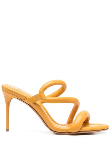 Alexandre Birman pointed-toe 95mm strappy sandals - Arancione