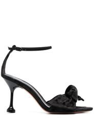 Alexandre Birman Louise 85mm knot-detailing sandals - Nero